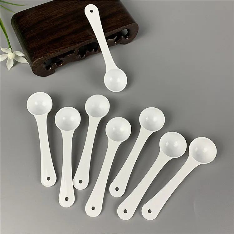 
Food Grade Hibiscus tea measuring 3ml 3g scoop plastic match tea scoop manufacturer 