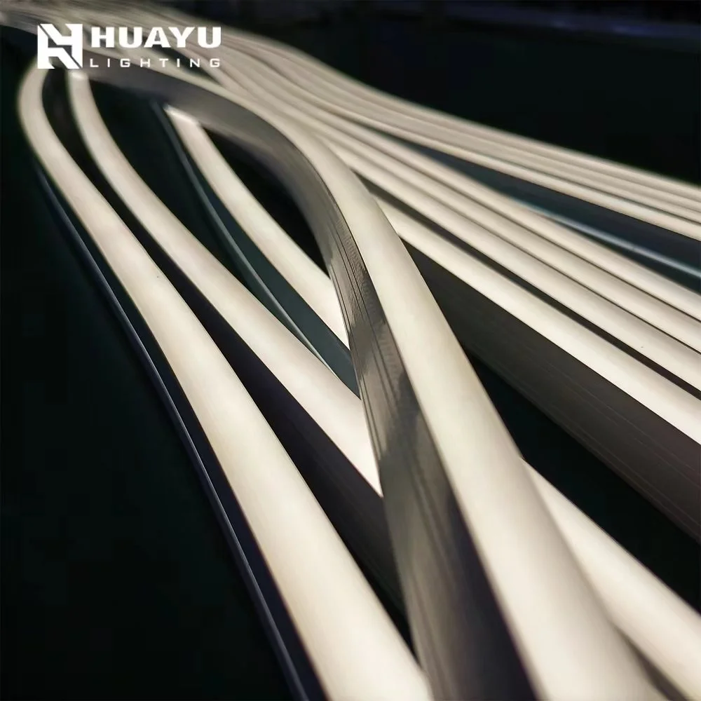 DMX512 rgb 1220 silicone led light neon outdoor IP67 3OzPCB led flex neon 12v 24vdc building bridge lighting engineering design