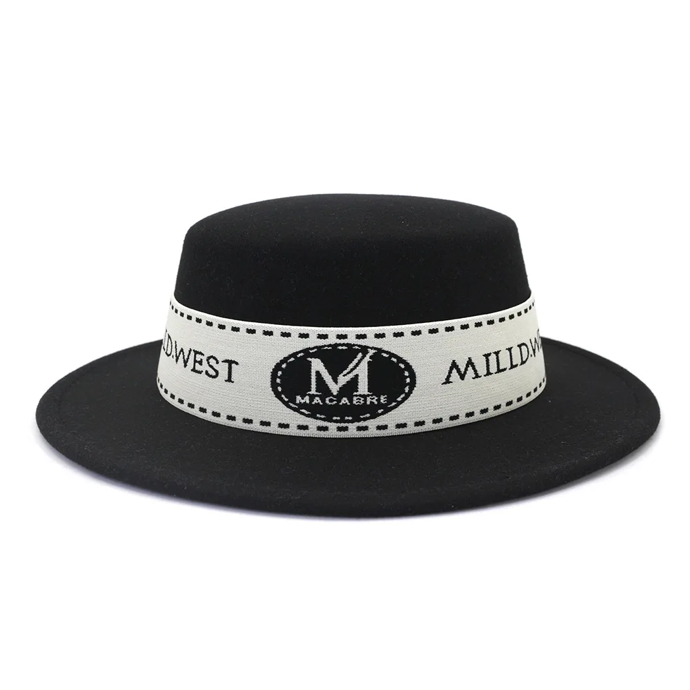 High Quality Winter Fashion Multicolor Hat Felt Cowboy Hats Fedora Hats Wool Felt Wholesale New Arrival