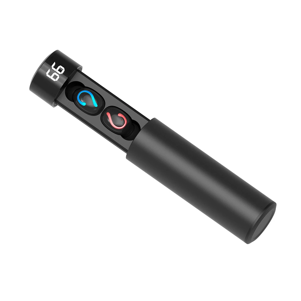 Factory Multiple Charging Low Profile Package Tubular Portable True Wireless Earbuds Earbuds 2021