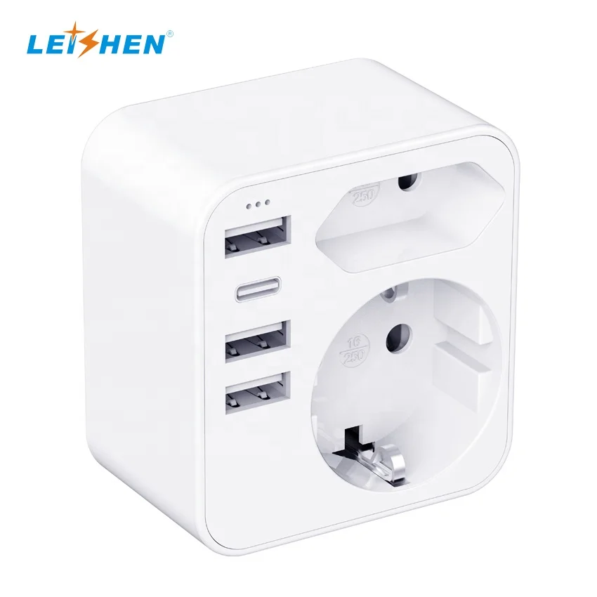 Лидер продаж, универсальный удлинитель питания, USB-удлинитель, адаптер, электрическая настенная розетка для зарядного устройства, напрямую с завода в Великобритании