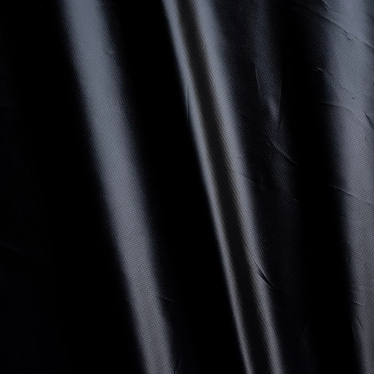 Блестящая печатная однотонная тафта с однотонным покрытием, тканая окрашенная текстильная ткань, 100% полиэстер для одежды