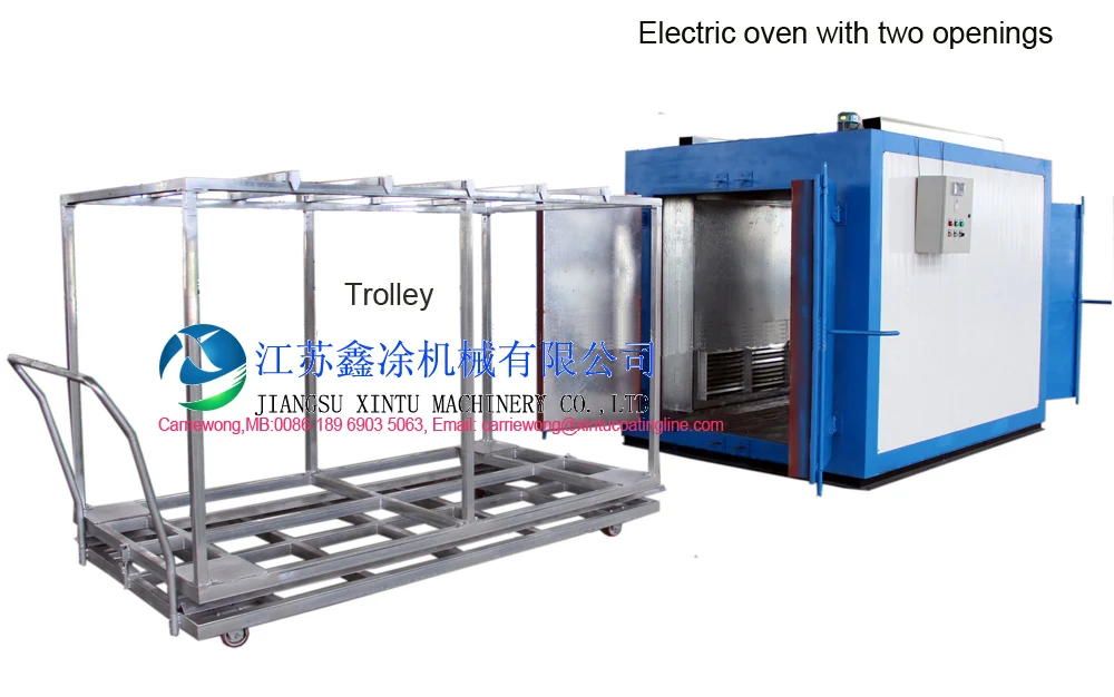 Customized Electric Industrial Powder Coating Oven for Powder Coating Machine