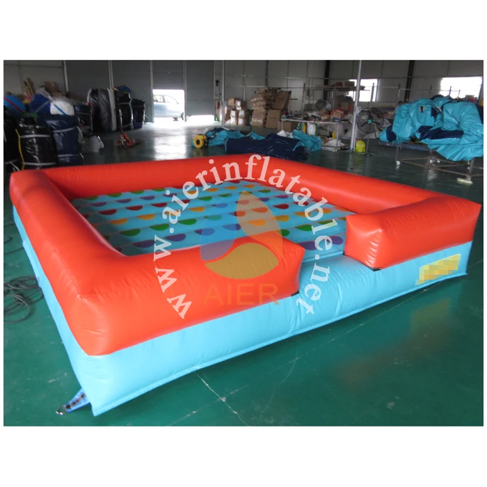 Funny inflatable games team building inflatable sports twister game inflatable for sale