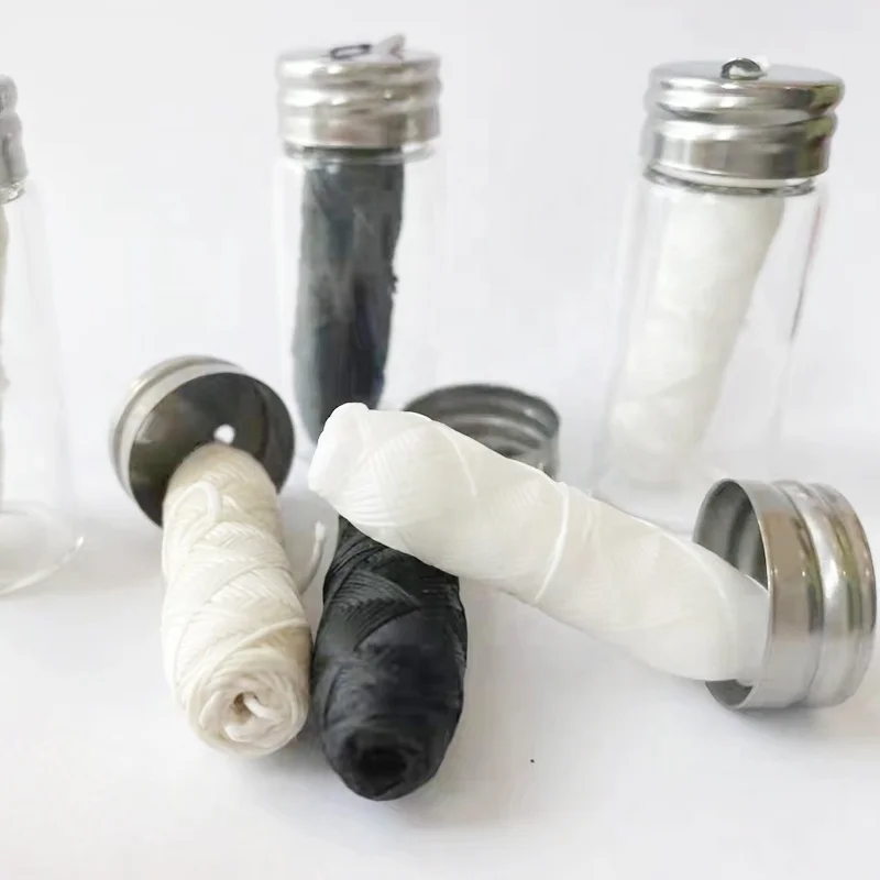 New Design Dental Floss Tooth Shape Dental Floss Keychain