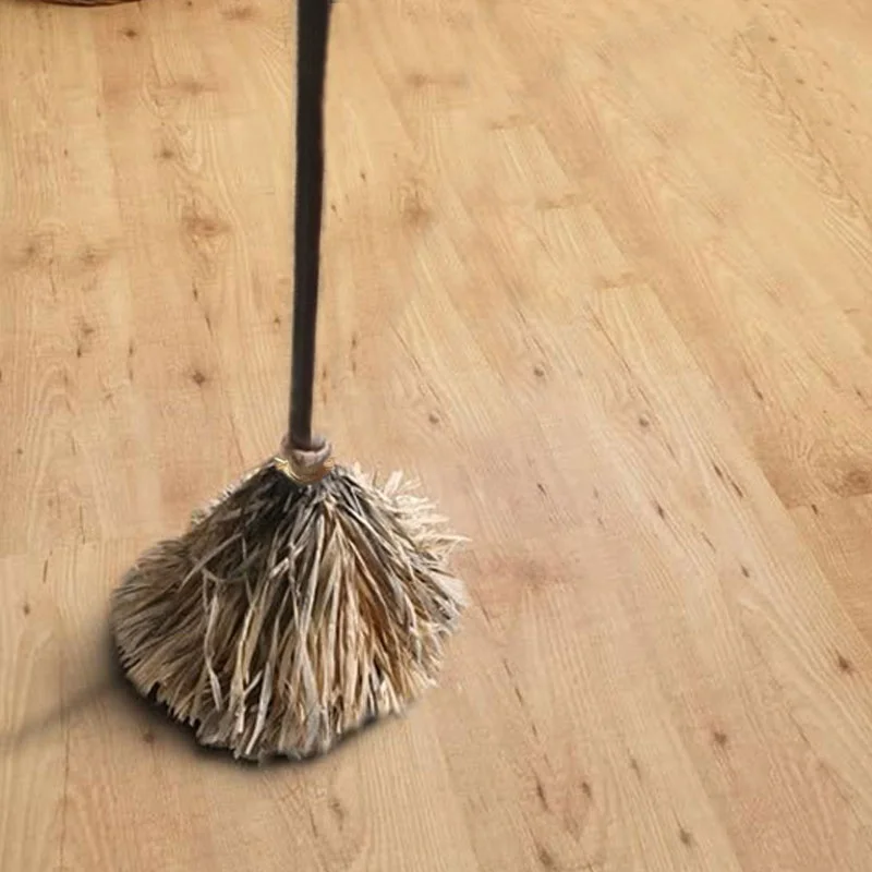 Halloween Witch Broom Flying Magic Wand, Mage Scepter Props Movie Character Dress Up Props Realistic Moving Broom