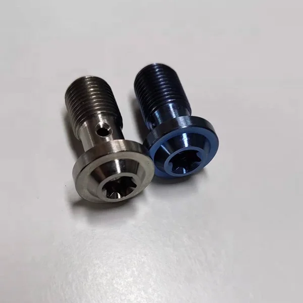 Титановый одиночный передний тормозной главный цилиндр с банджо болтом