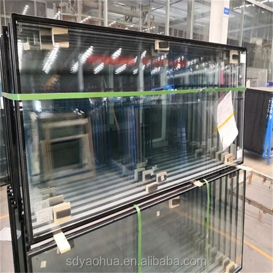 Wholesale price soundproof clear insulated glass unit 5+9A+5mm double glazing windows from China glass factory