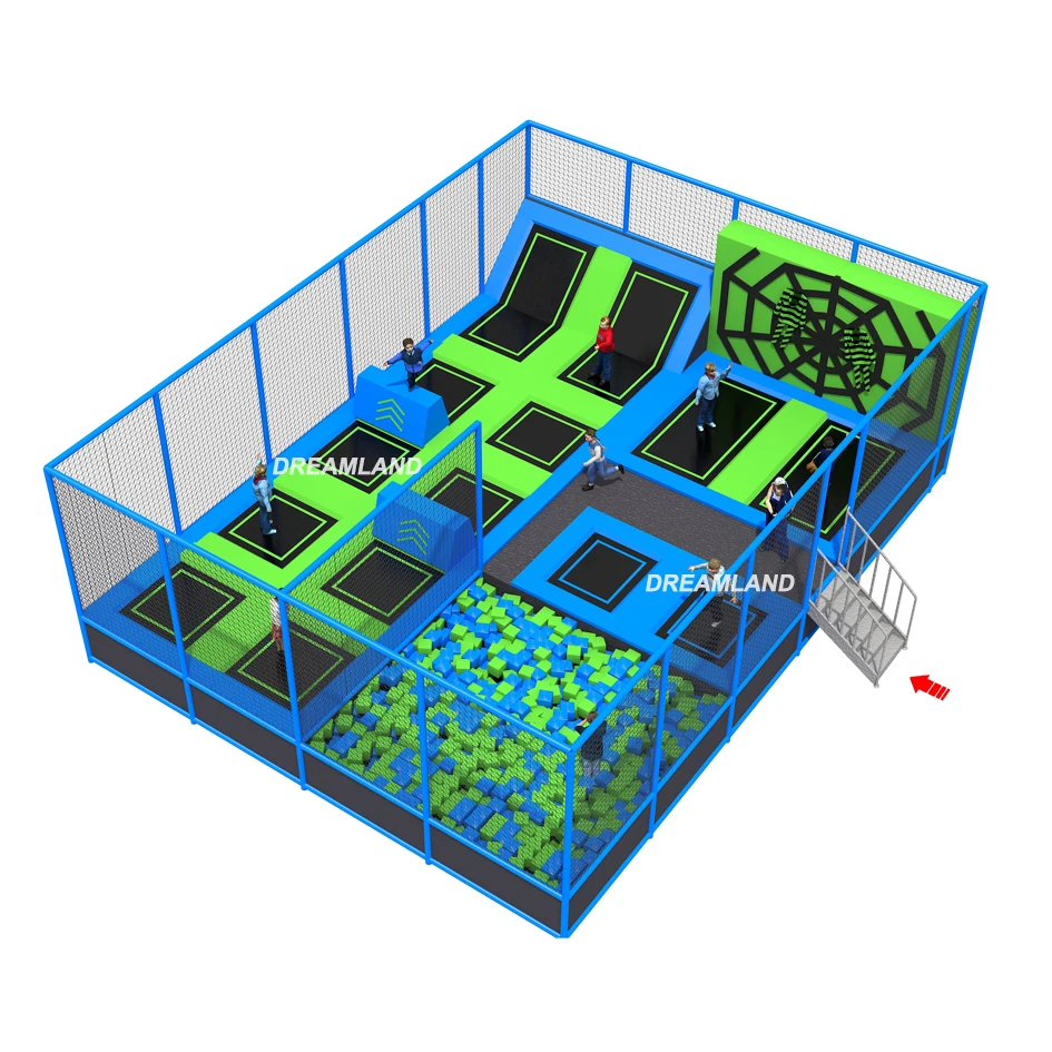 Trampoline Park Adult Jumping Park Indoor Trampolines Customized Trampoline for Kids Indoor