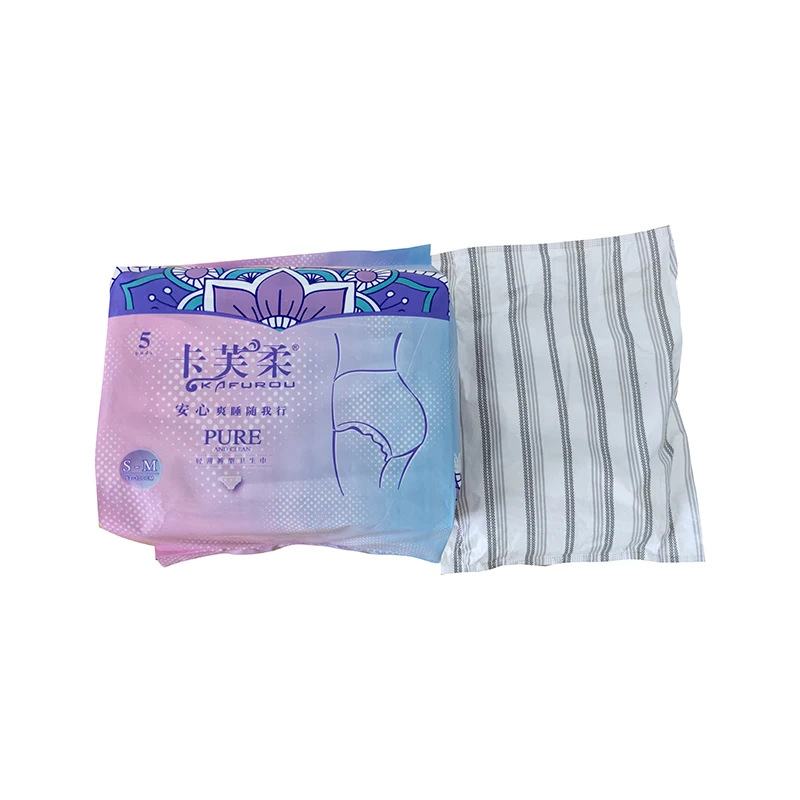 
Kafurou Wholesale Lady Menstrual Period Pants Disposable Women Product Sanitary Pad Panty Menstrual Period Pants from China 