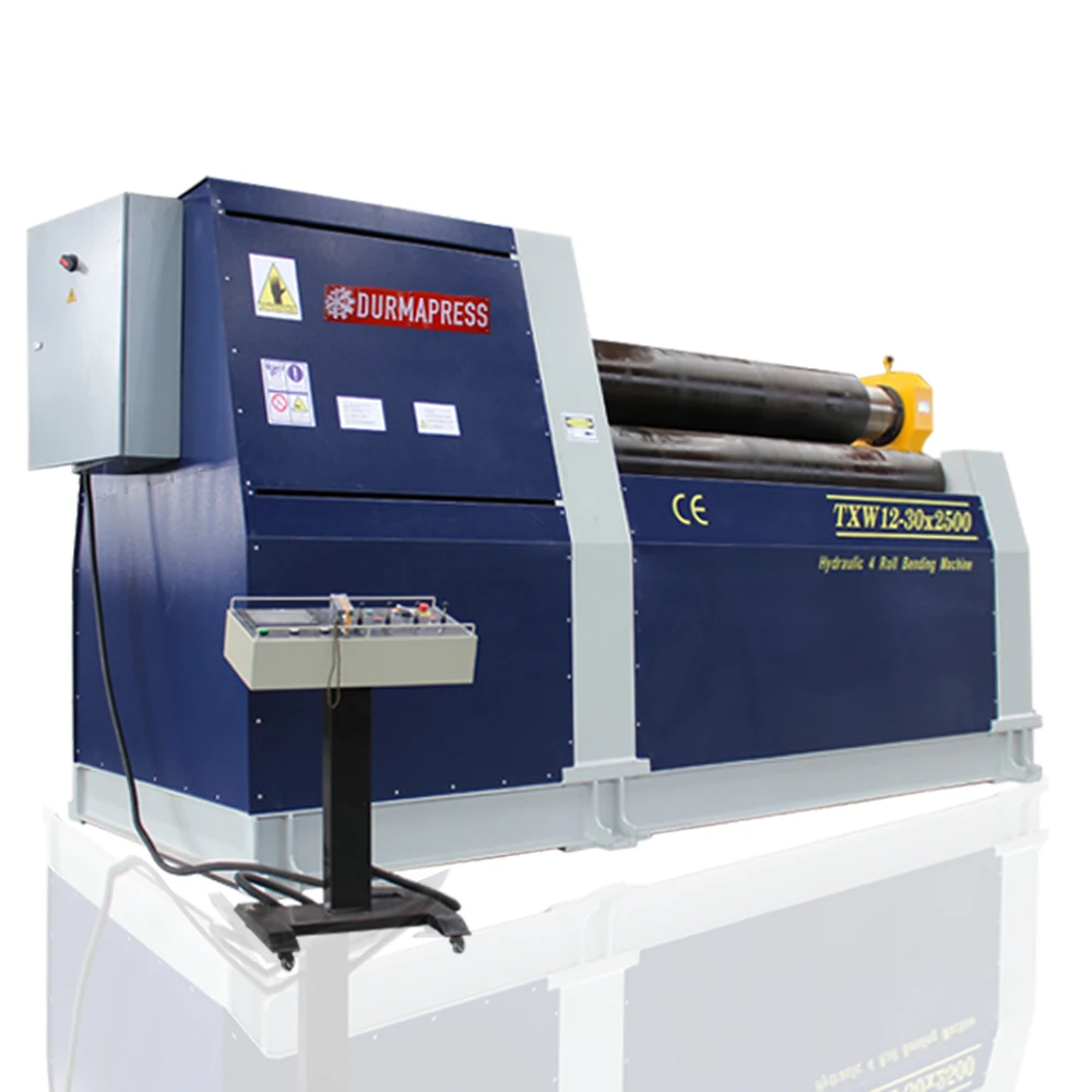 Durmapress W12 8X2000 4 roller plate cnc rolling machine