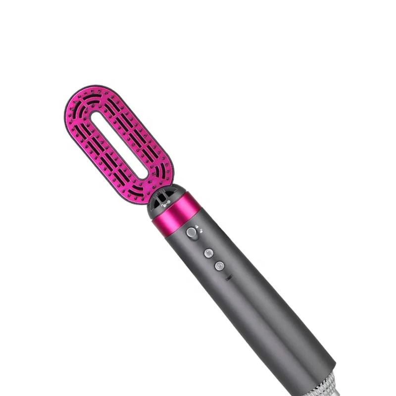 CONFU Personalized Hot Hair Brush Electric 3 in 1 Hot Air Brush Styler for All Type Hair