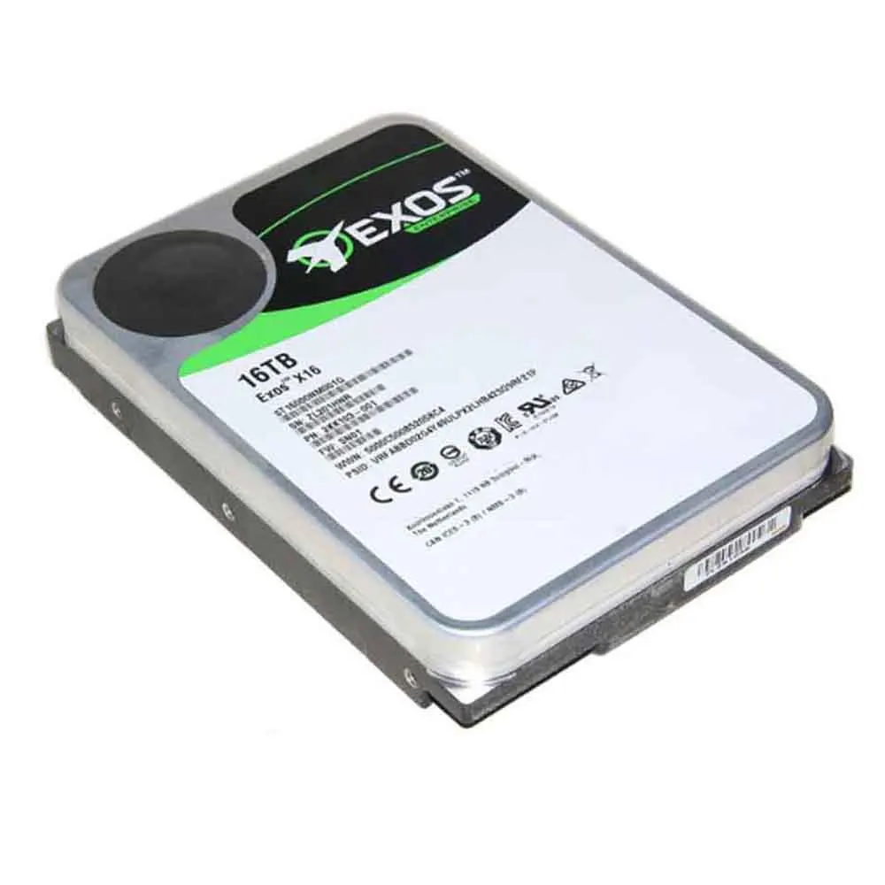 Enterprise HDD For Seagate Exos X18 X16 20tb 16tb 12tb 4TB hard drives SATA 16TB Cache 7200RPM HDD x20 ST16000NM001G