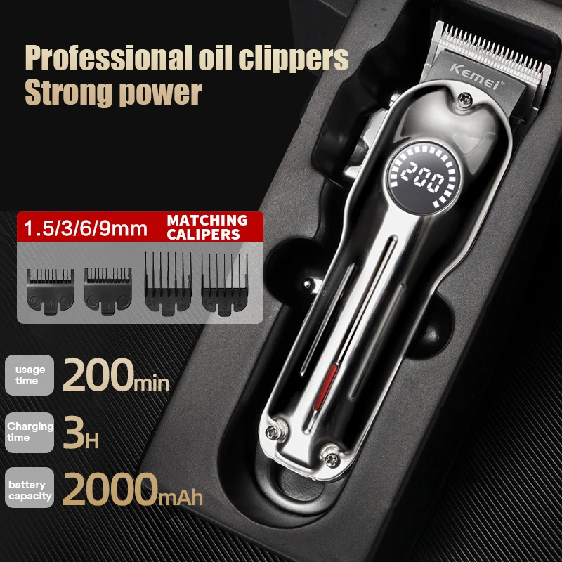 Kemei KM-1968 Multifunctional Electric Epilator For Men Rechargeable Female Shaver Electric Lady Shavers