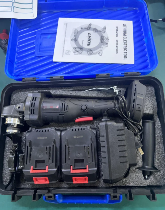 21 В 115 мм Угловая шлифовальная машина резка полировка беспроводной электроинструмент