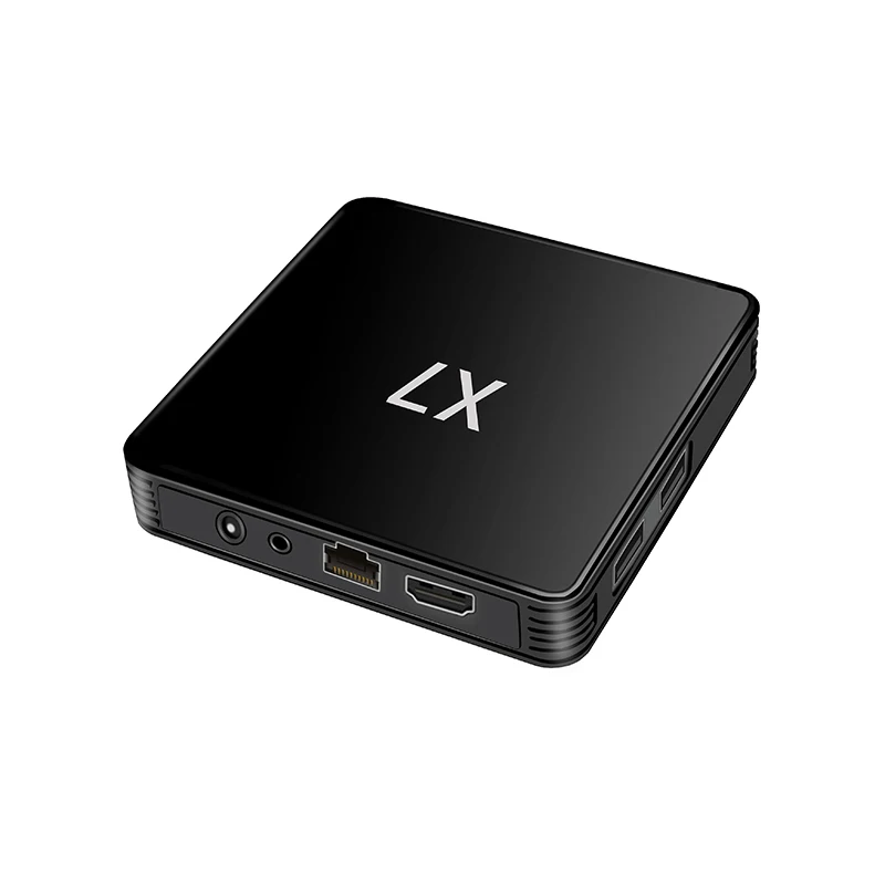 Заводская розетка Смарт ТВ коробка для IPTV, Amlogic S905L 64 бит четырехъядерный cortex IPTV 4K Android 9,1 X7 Android TV Box