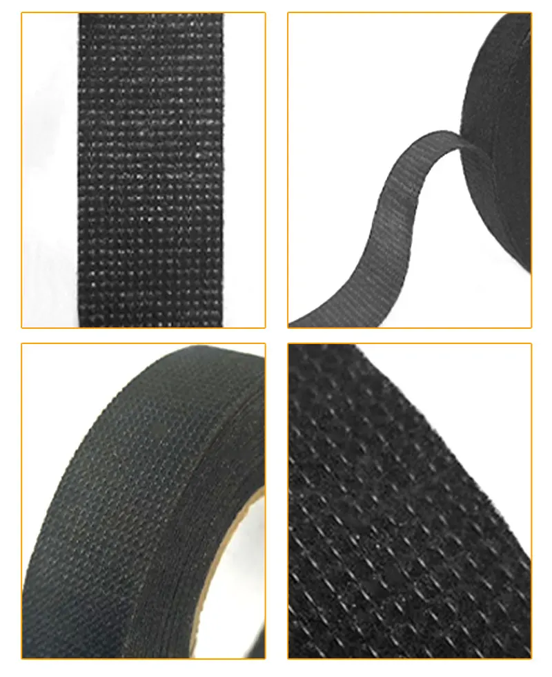 Automotive Wire Harness Plastic Coat orange Flexibility Electric vehicle maintenancee cloth Tape