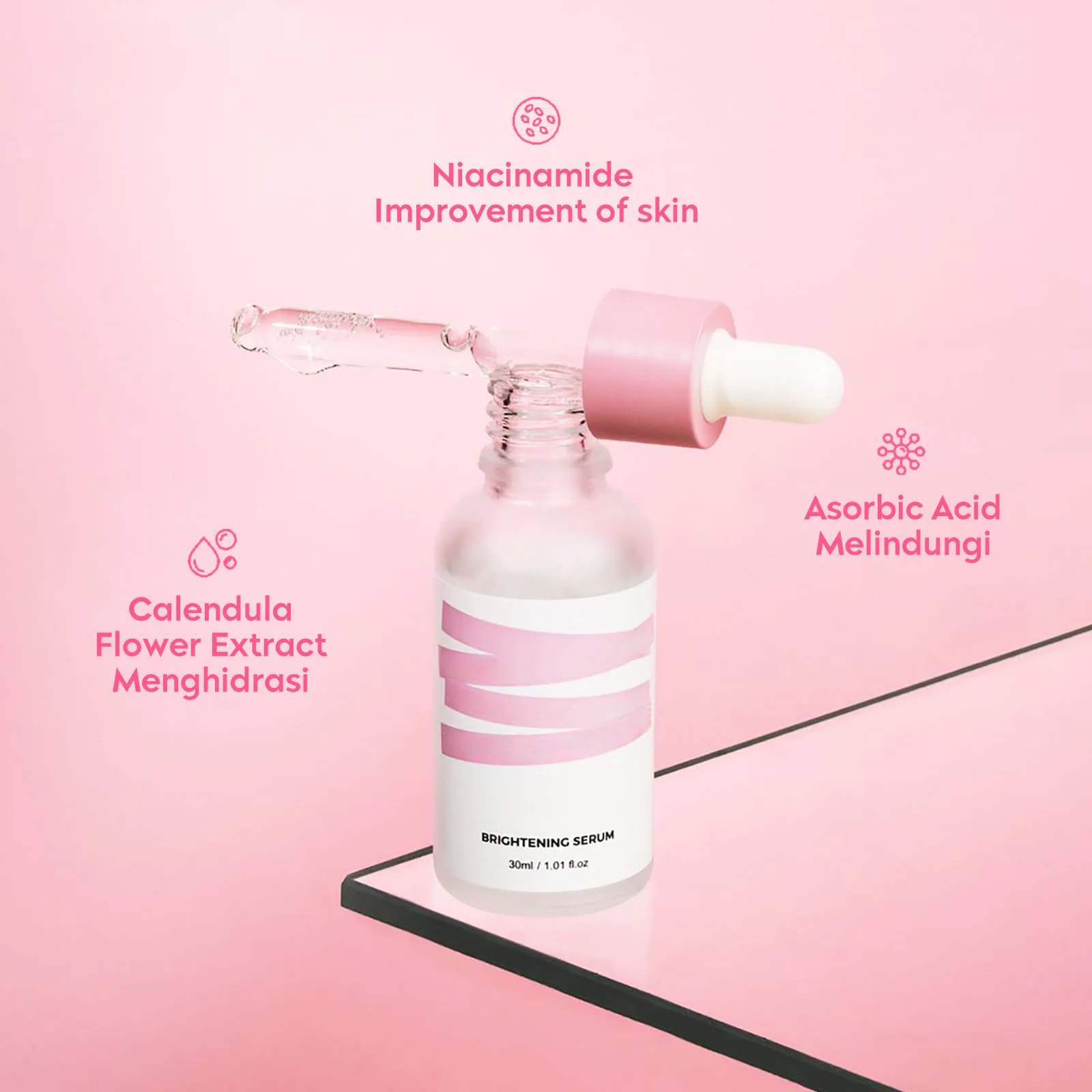 Beauty Nicotinamide Brightening Essence Face Serum Skin Care for Brightening&moisturizing