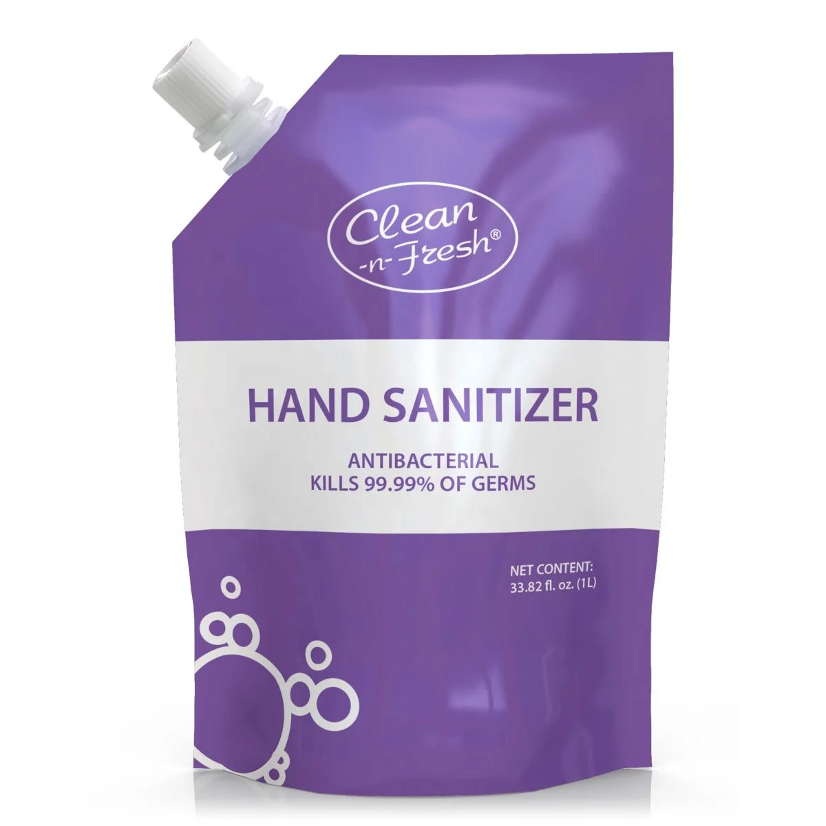 1L liquid hand sanitizer refill sachet