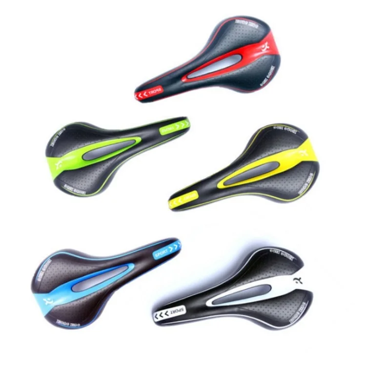 Comfortable Bicycle Saddle Seat MTB Road Cycle Saddle PU Soft Cycling Bike Seat
