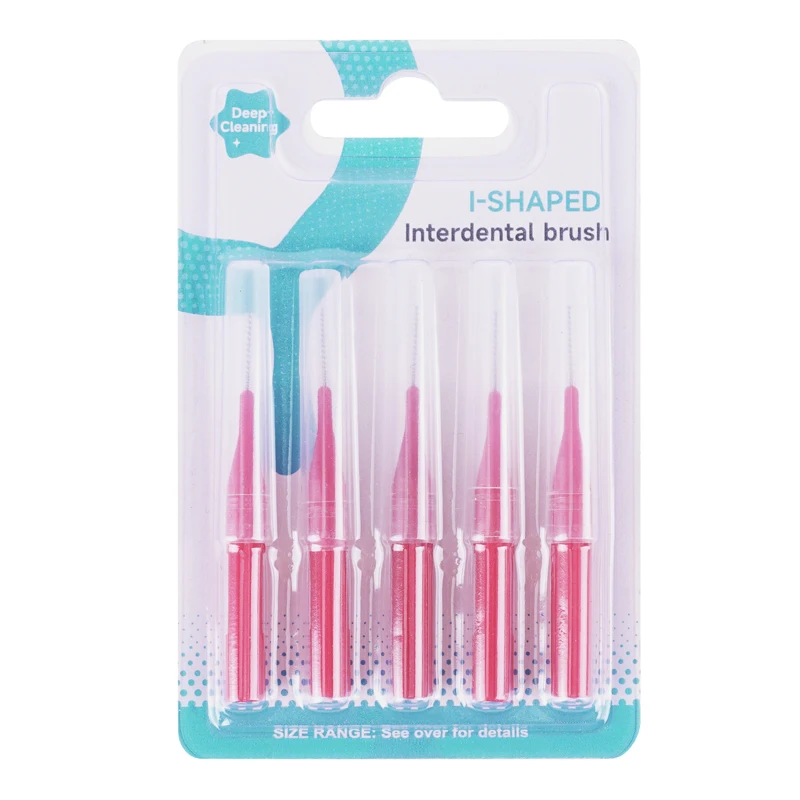 Wholesale Bulk Portable Reusable Toothbrush Toothpick Dental Interdental Brush For Teeth Cleaning