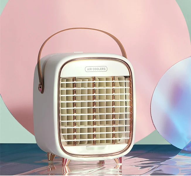 Creative summer desktop modern small USB conditioners  air cooler condition mini fans  portable air conditioner