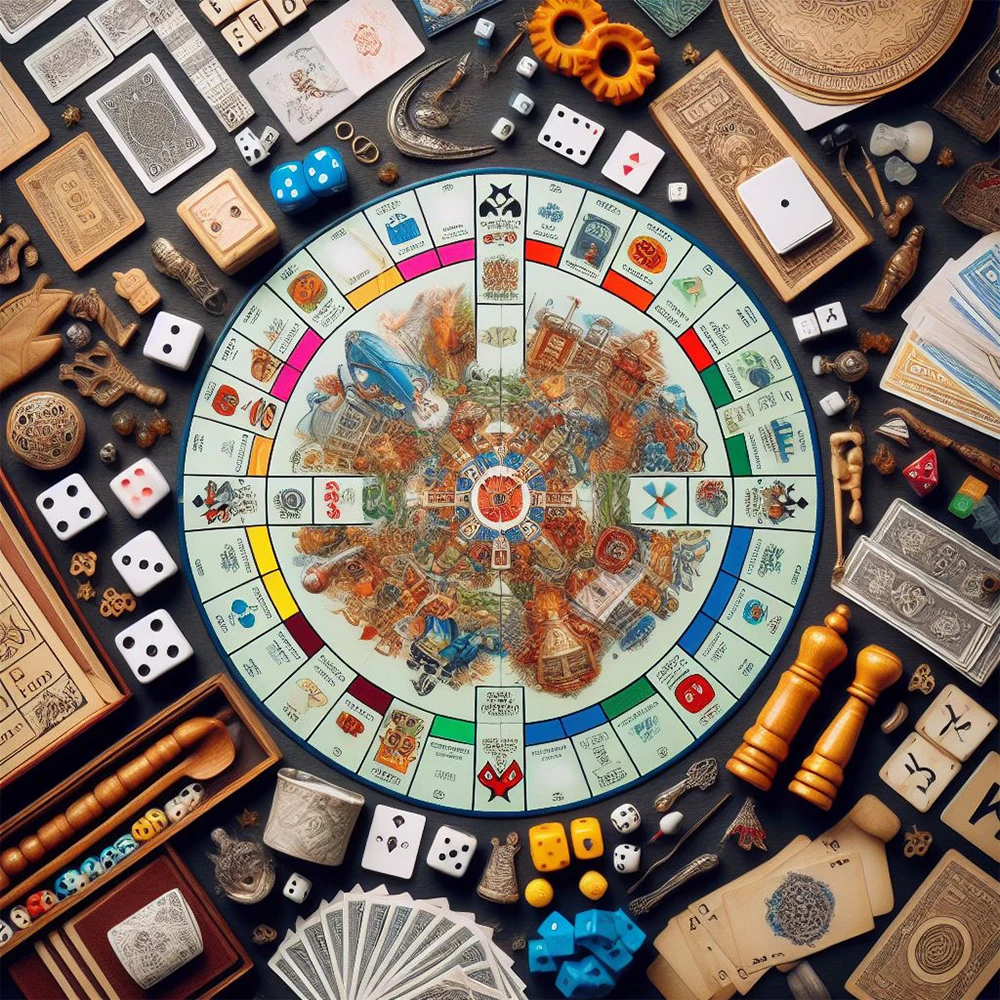 China supplier acrylic figures anime figura  figurine character toy mini action figures Board Games