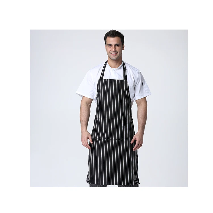 Professional Supply Wholesale Custom Logo Professional Kitchen Cooking Chef Aprons