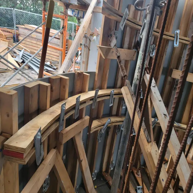 12mm 15mm 16mm 17mm 18mm 20mm PP Plastic Building Formwork for concrete building