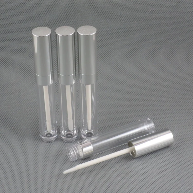 
Free shipping MOQ 500pcs TM-LG093L wholesales 6ml rose gold/silver lip gloss container empty lip gloss case 