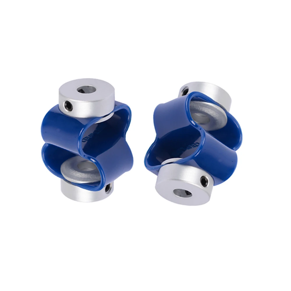 D19 L501 Aluminium Slit Style Electrode Servomotor Flexible Shaft Parallel Lines Coupling