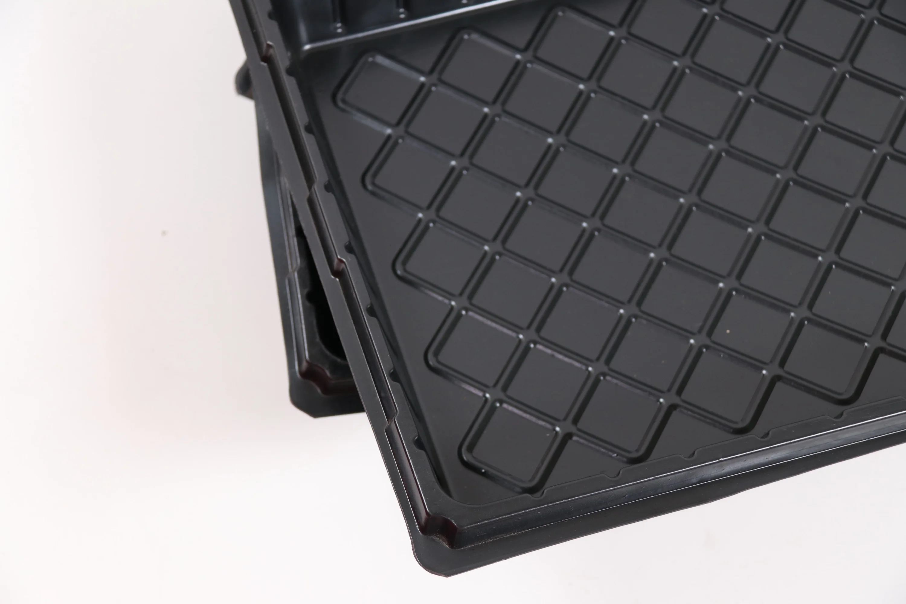 direct supply supplier  plastic seedling nursery plant trays for agricultural use black seed tray