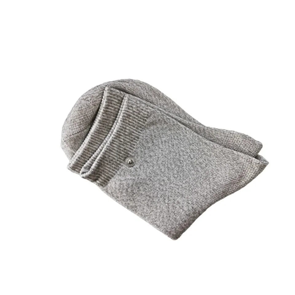 Factory Wholesale Silver Fiber Therapy Electrode Conductive Foot Massage Physiotherapy Socks