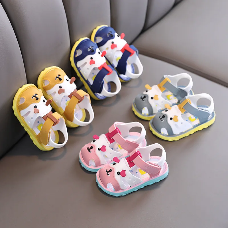 2021 Soft Sole Breathable Unisex Kids Bear Toddler Shoes Cute Cartoon Mini Mouse Baby For 1 2 3 Years