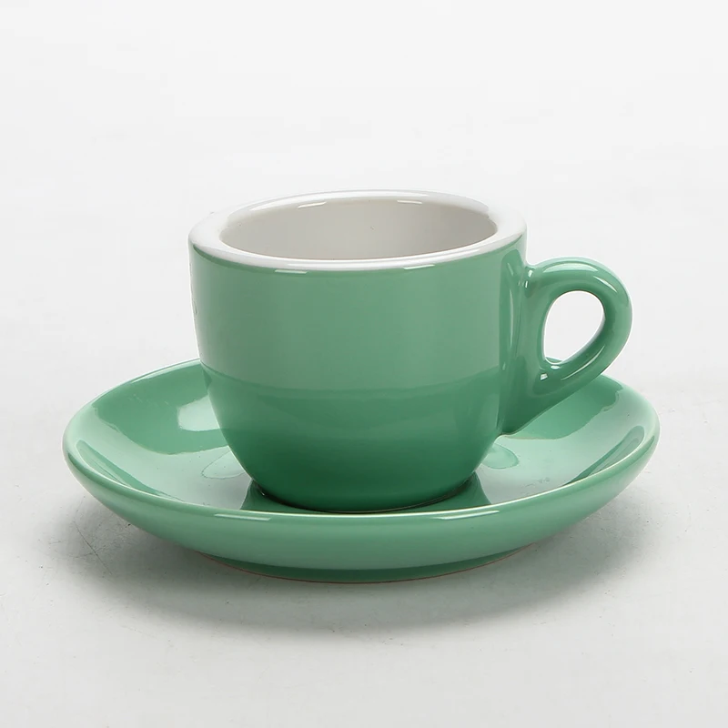 Japanese Style Ceramic Sublimation Cup Saucer Set Custom Printed Afternoon Tea Cups And Saucers Wholesale