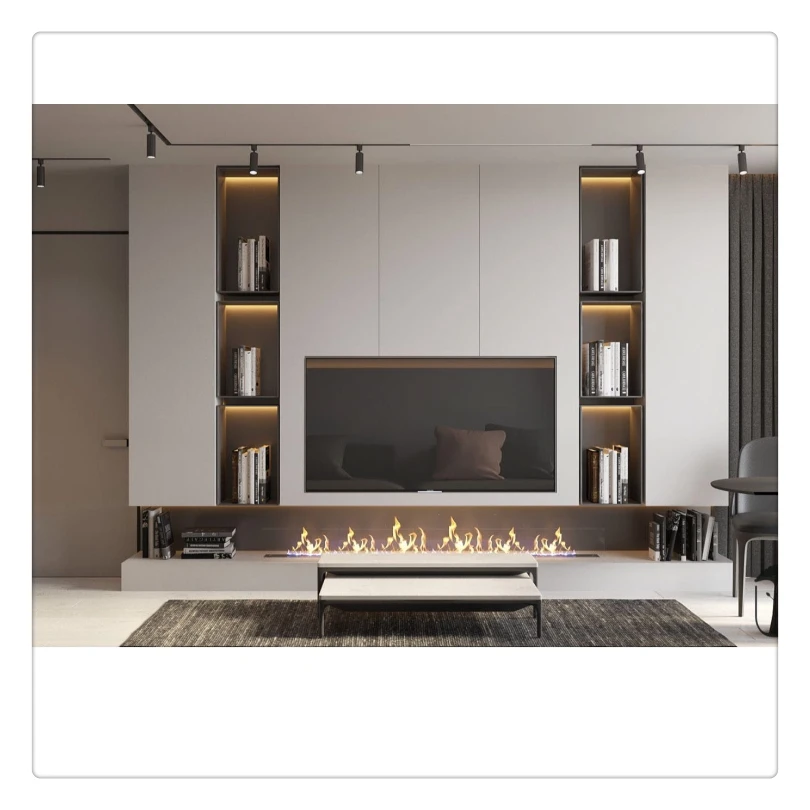 2021 Hangzhou Vermont Modern Design Hotel Lcd Wooden TV Cabinet Wall Units Table