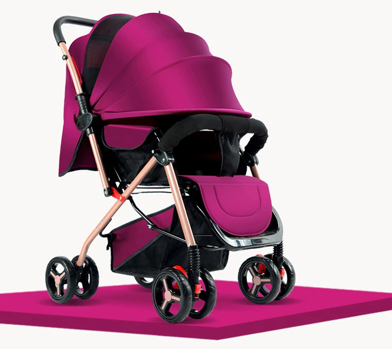 Высокое качество 2 в 1 мама и папа складные детские ходунки авиаперевоз коляска travel System новорожденных складная детская счастливый ребенок коляска