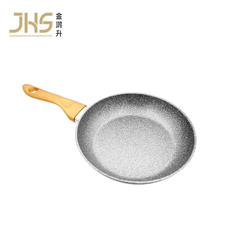 Durable whistling kettle 12pcs granite marble coated aluminum home cooking non stick cookware set forged cookware for camping