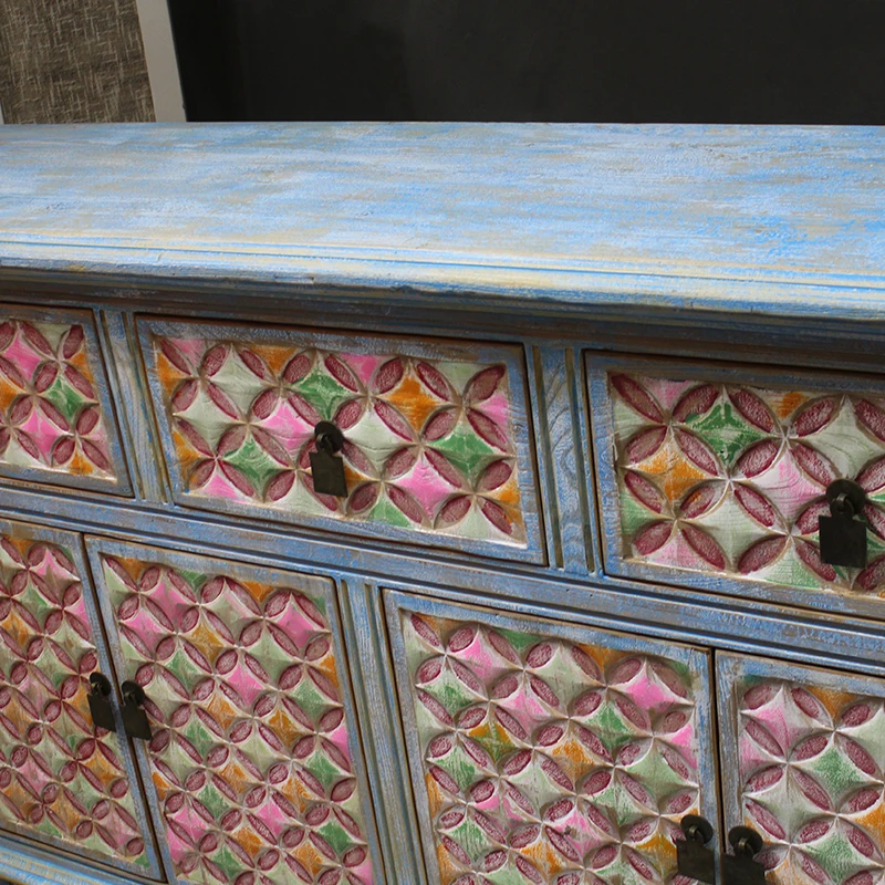 Antique Doors Wholesale Carved Wood Modular Kitchen Cabinets