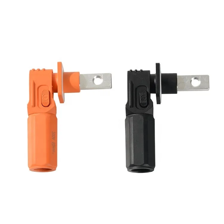 New 200A High Current Bolt Type Fast Slide Hv Single Core Energy Storage Cabinet Battery Dc Power Cable Connector