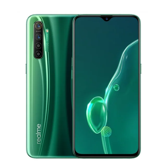 
Realme X2 X 2 6.4'AMOLED Screen Phone SN 730G 8/128GB 64MP Quad Camera NFC Cellphone OPPO VOOC 30W Fast Charger 