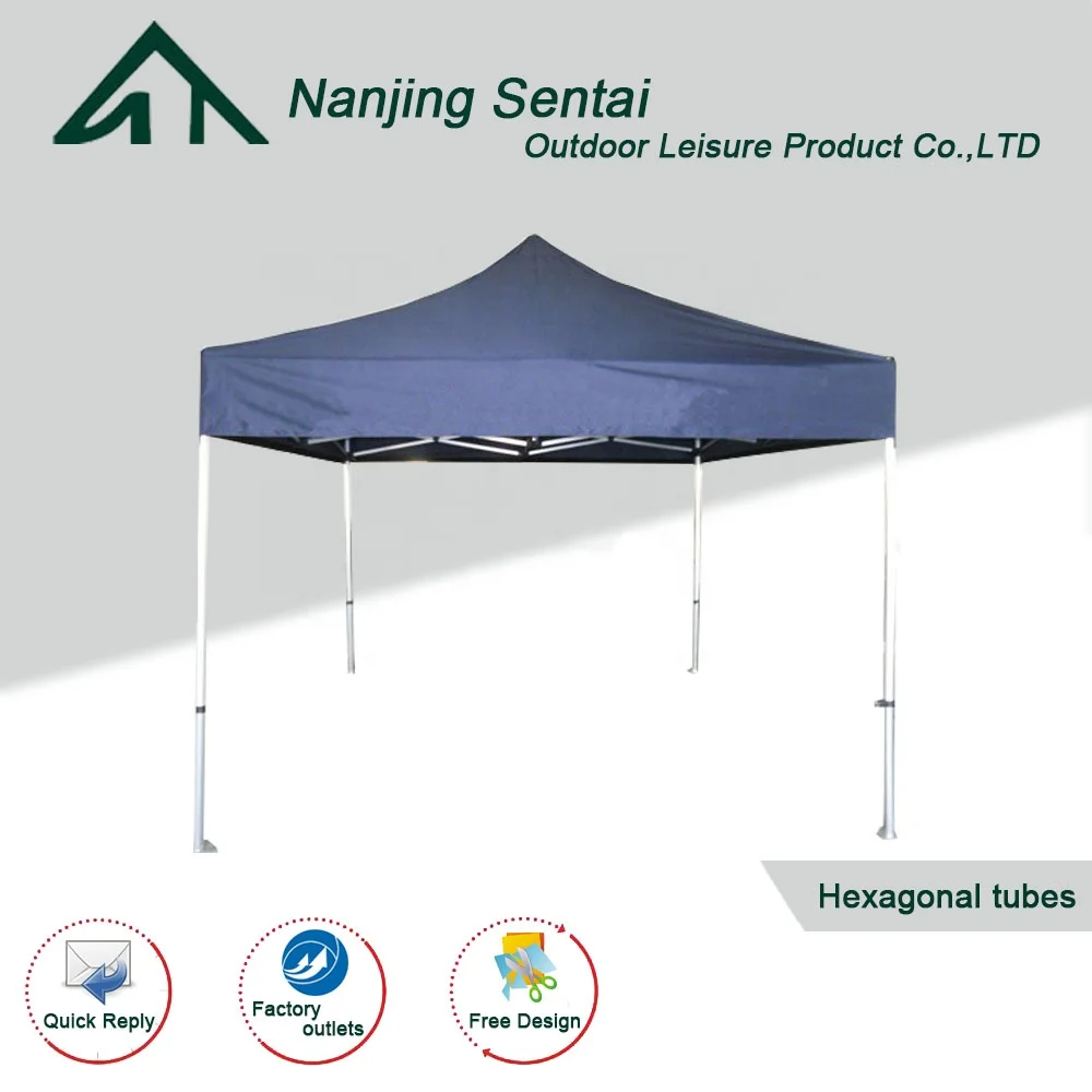10x10FT 3X3M Aluminium awning marquee gazebo trade show tent Canopy Fabric Waterproof Tent