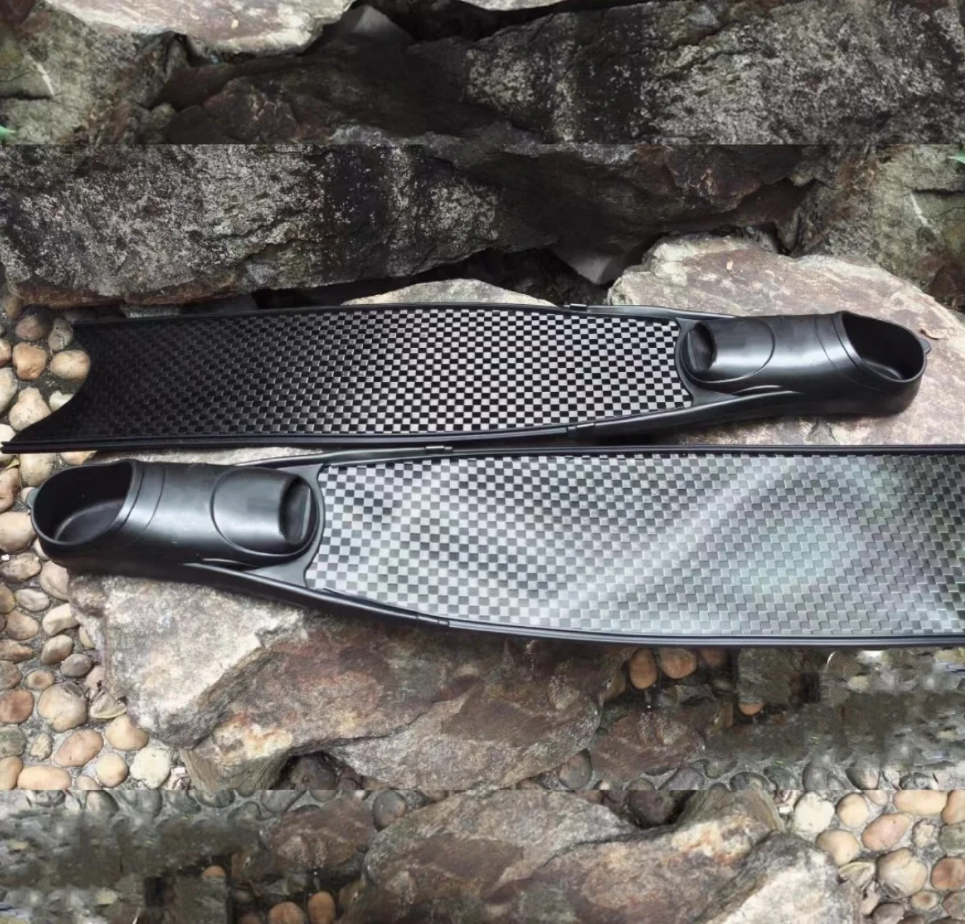 KUBO factory autoclave Carbon Fiber Blade foot pocket Diving Fins Spearfishing freediving Fins scuba and free diving fins