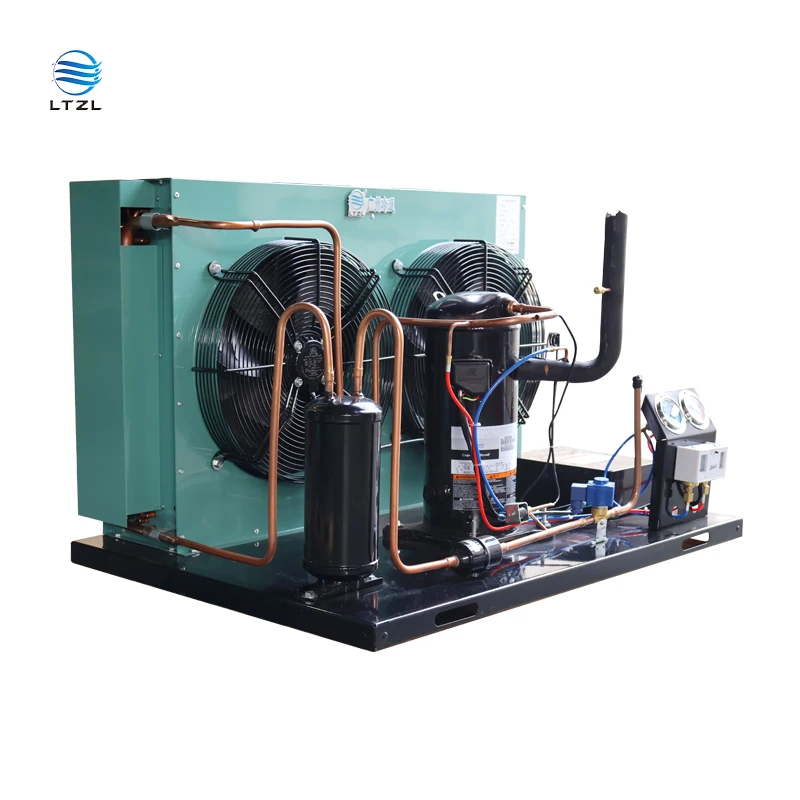 Mayoule Copeland Emerson 5HP quick freezer compressor and evaporator unit box type air-cooled condensing unit