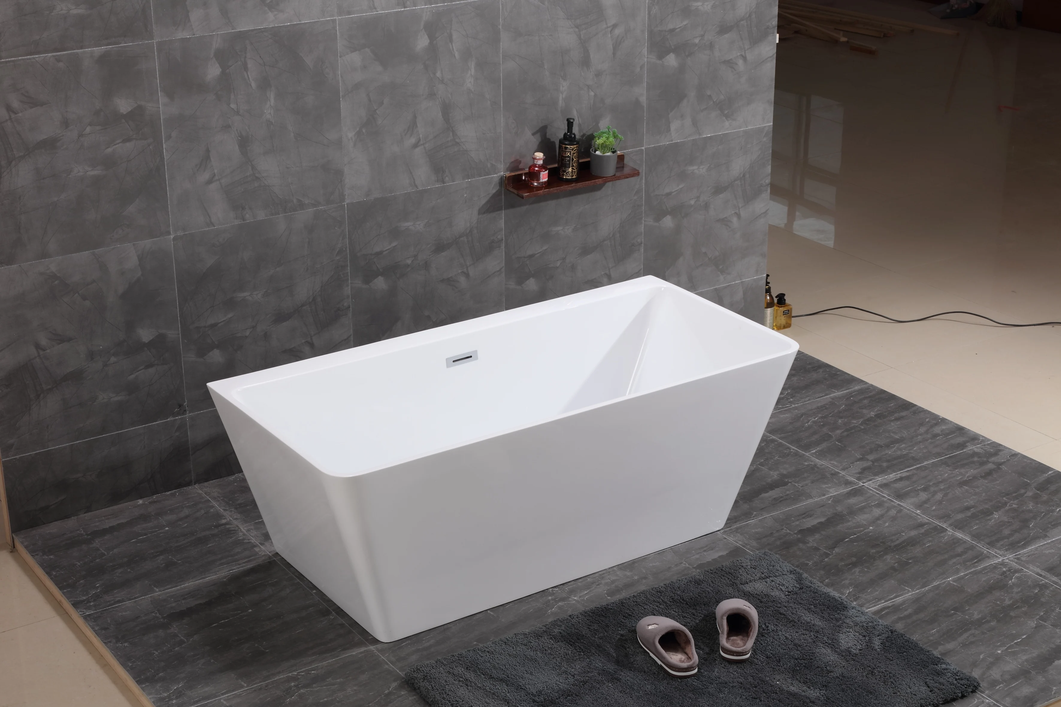 freestanding soaking pedestal bathing stand alone acrylic bath tubs with cheap price for bathroom