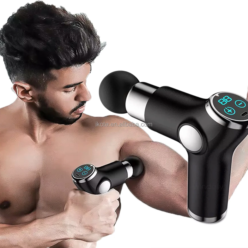 Shenzhen Dropshiping Massage Products Electric Silent Rolling Percussion Muscle Mini Massage Gun