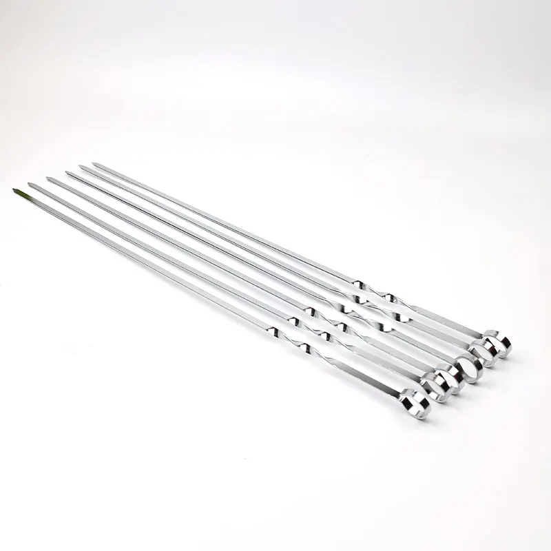 BBQ 60*0.7 baked goods stainless steel round sign pieces of bulk barbecue grill barbecue tools lamb skewers sign