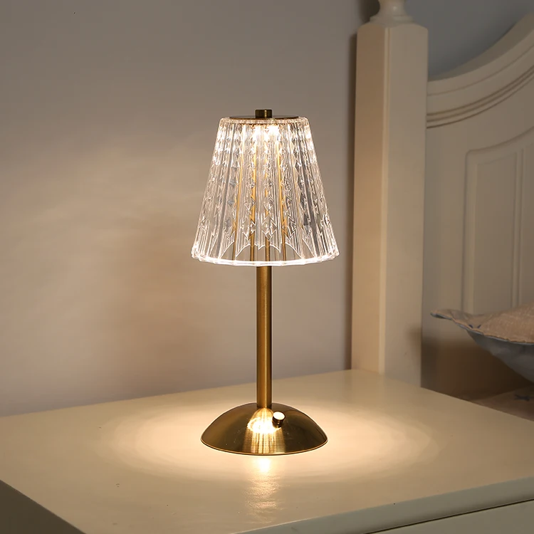 New Listed Indoor Decoration Study Reading Room Acrylic Metal Modern Touch Control LED Reading Light