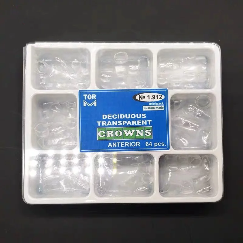 Dental Anterior Deciduous Transparent Crowns for Kids No.1.912 TOR VM 1.911