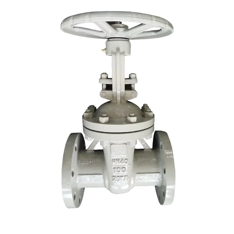 Carbon Steel Flanged Gate Valve API 600 cast iron ASTM A216 wcb body material api 6a dn80 end flange 150LBS gate valve